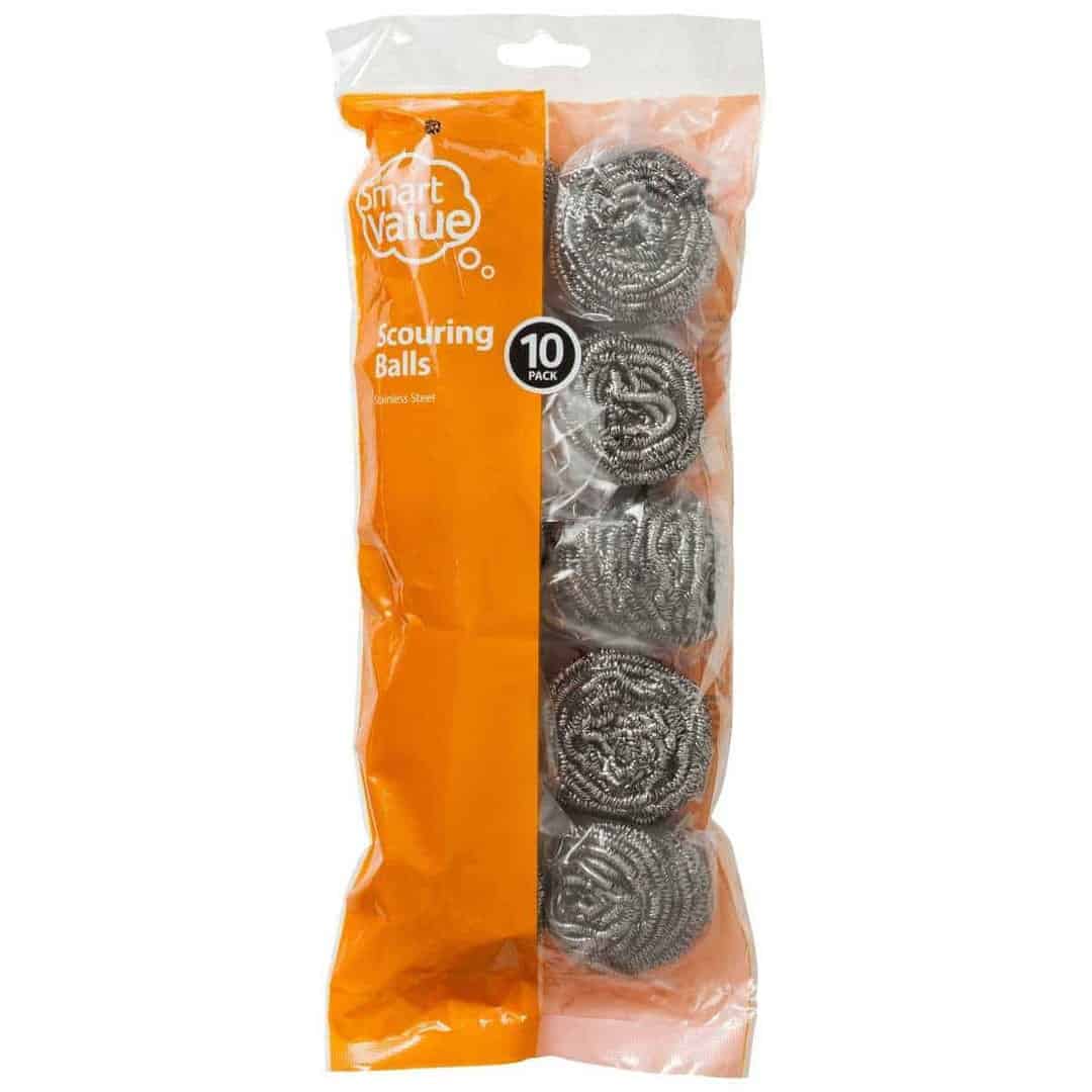 10 packet of steel wool available at Big W